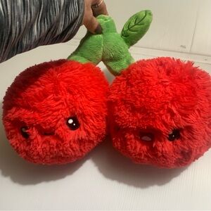 Squishable soho NYC cherries stuffy quite large ,each cherry has a face